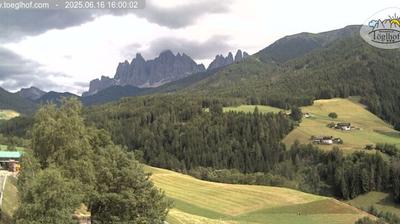 immagine della webcam nei dintorni di Selva di Val Gardena: webcam Funes