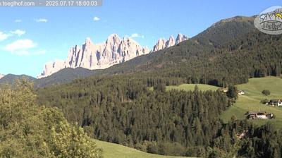 immagine della webcam nei dintorni di Laion: webcam Funes