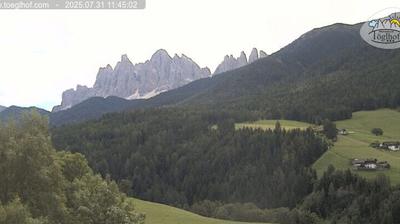 immagine della webcam nei dintorni di Castelrotto: webcam Funes