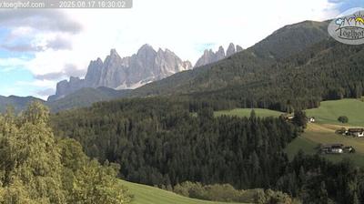 immagine della webcam nei dintorni di Santa Cristina Valgardena: webcam Funes