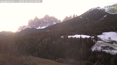 immagine della webcam nei dintorni di Bressanone: webcam Funes