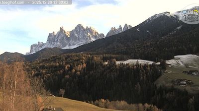 immagine della webcam nei dintorni di Rio di Pusteria: webcam Funes