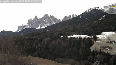 immagine della webcam nei dintorni di Bressanone: webcam Funes