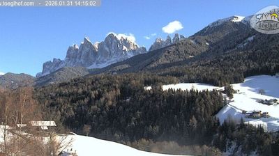 immagine della webcam nei dintorni di Selva di Val Gardena: webcam Funes