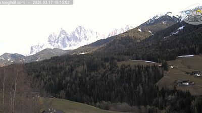 immagine della webcam nei dintorni di Santa Cristina Valgardena Ski: webcam Funes