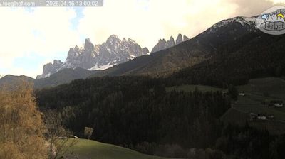 immagine della webcam nei dintorni di Villandro: webcam Funes
