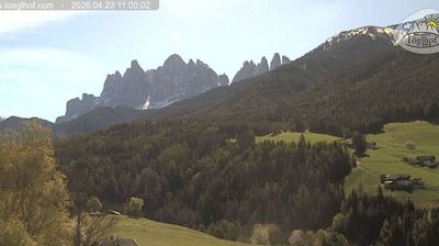 immagine della webcam nei dintorni di Santa Cristina Valgardena: webcam Funes
