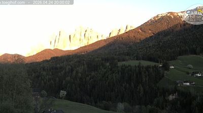 immagine della webcam nei dintorni di San Martino in Badia: webcam Funes