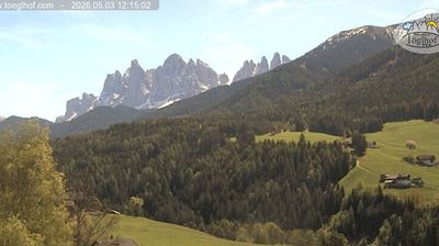 immagine della webcam nei dintorni di Selva di Val Gardena: webcam Funes