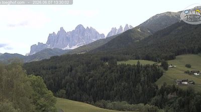 immagine della webcam nei dintorni di Castelrotto: webcam Funes