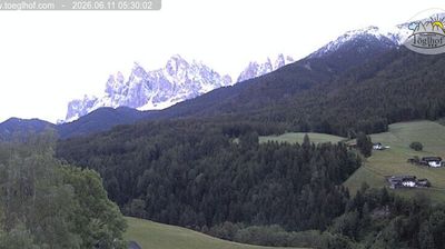 immagine della webcam nei dintorni di Rio di Pusteria: webcam Funes