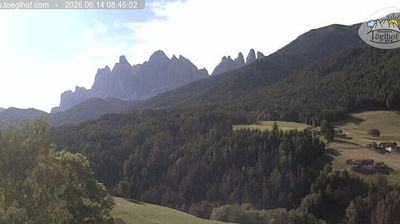 immagine della webcam nei dintorni di Alpe di Siusi: webcam Funes
