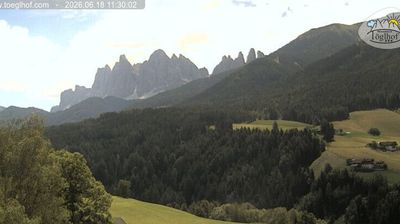 immagine della webcam nei dintorni di Selva di Val Gardena: webcam Funes