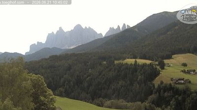 immagine della webcam nei dintorni di Luson: webcam Funes