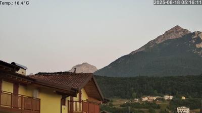 immagine della webcam nei dintorni di Passo Groste': webcam Cavedago