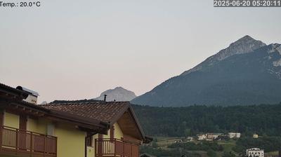 immagine della webcam nei dintorni di Baselga di Pinè: webcam Cavedago