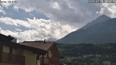immagine della webcam nei dintorni di Tres: webcam Cavedago