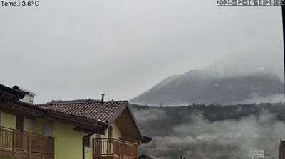 immagine della webcam nei dintorni di Baselga di Pinè: webcam Cavedago