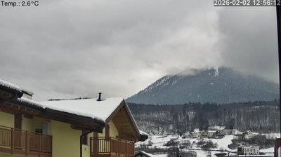 immagine della webcam nei dintorni di Rifugio Viviani: webcam Cavedago