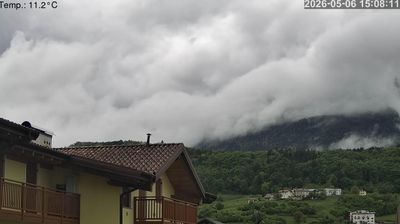 immagine della webcam nei dintorni di Rifugio Viviani: webcam Cavedago
