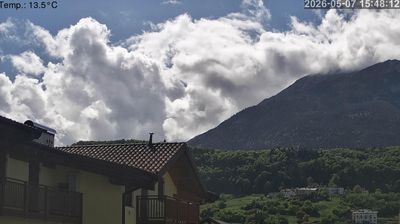 immagine della webcam nei dintorni di Rifugio Viviani: webcam Cavedago