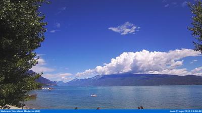 immagine della webcam nei dintorni di Manerba del Garda: webcam Toscolano-Maderno