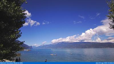 immagine della webcam nei dintorni di Manerba del Garda: webcam Toscolano-Maderno