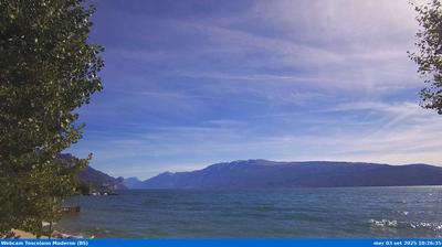 immagine della webcam nei dintorni di San Zeno di Montagna: webcam Toscolano-Maderno
