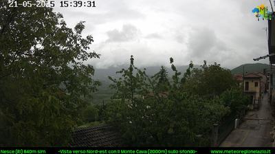 immagine della webcam nei dintorni di Antrodoco: webcam Pescorocchiano