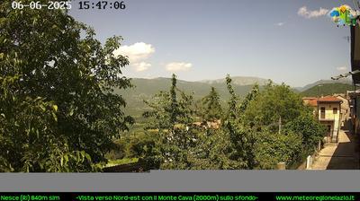 immagine della webcam nei dintorni di L'Aquila: webcam Pescorocchiano