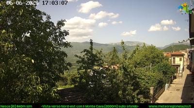 immagine della webcam nei dintorni di Fiamignano: webcam Pescorocchiano