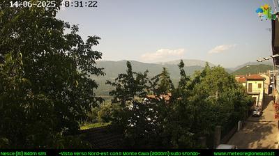 immagine della webcam nei dintorni di Campo Felice: webcam Pescorocchiano