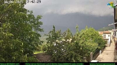 immagine della webcam nei dintorni di Terminillo: webcam Pescorocchiano