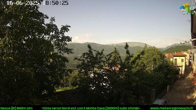 immagine della webcam nei dintorni di L'Aquila: webcam Pescorocchiano