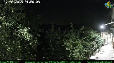 Preview delle webcam di Pescorocchiano