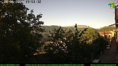 immagine della webcam nei dintorni di Petrella Salto: webcam Pescorocchiano