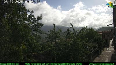 Preview delle webcam di Pescorocchiano