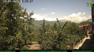 immagine della webcam nei dintorni di Rieti: webcam Pescorocchiano