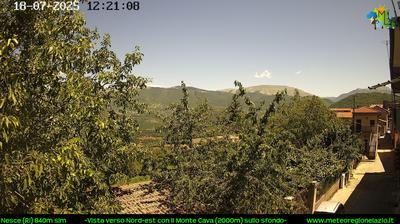 immagine della webcam nei dintorni di Petrella Salto: webcam Pescorocchiano