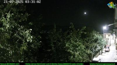 immagine della webcam nei dintorni di Fiamignano: webcam Pescorocchiano