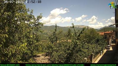 immagine della webcam nei dintorni di Paganica: webcam Pescorocchiano