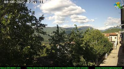 immagine della webcam nei dintorni di L'Aquila: webcam Pescorocchiano
