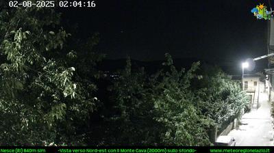 immagine della webcam nei dintorni di Arsoli: webcam Pescorocchiano