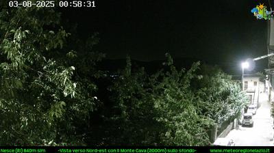immagine della webcam nei dintorni di Scoppito: webcam Pescorocchiano