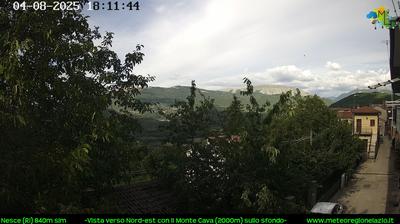 immagine della webcam nei dintorni di Pizzoli: webcam Pescorocchiano