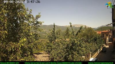 immagine della webcam nei dintorni di Camporotondo: webcam Pescorocchiano