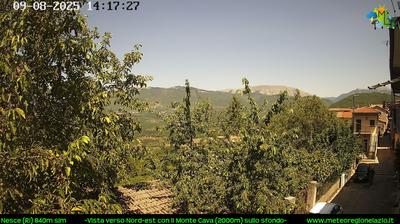 immagine della webcam nei dintorni di Campo Felice: webcam Pescorocchiano