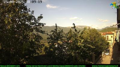 immagine della webcam nei dintorni di Antrodoco: webcam Pescorocchiano