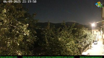 immagine della webcam nei dintorni di Lucoli: webcam Pescorocchiano