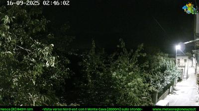 immagine della webcam nei dintorni di Terminillo: webcam Pescorocchiano